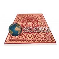 Китайский ковер Шерсть 90 линий 001126 Красный